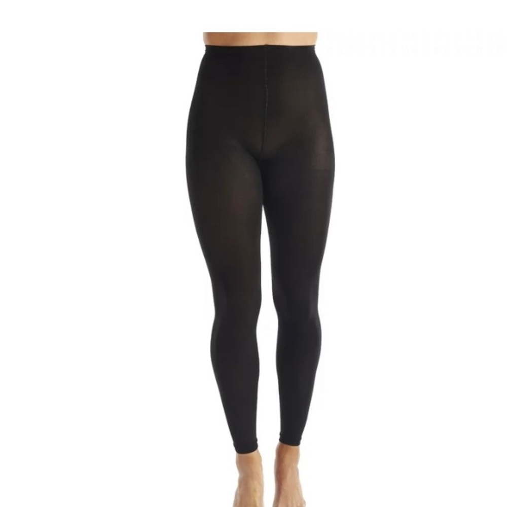 NEW, Secret Treasures Blackout Footless Tights, 2 Pair Pack, Large